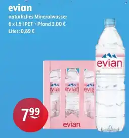 Getränke Hoffmann evian natürliches Mineralwasser Angebot