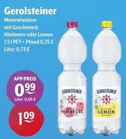 Getränke Hoffmann Gerolsteiner Mineralwasser Angebot