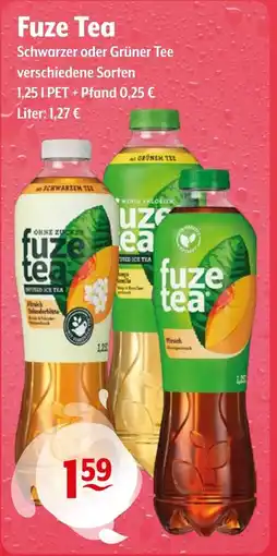 Getränke Hoffmann Fuze Tea Schwarzer oder Grüner Tee Angebot