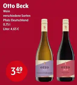 Getränke Hoffmann Otto Beck Wein Angebot