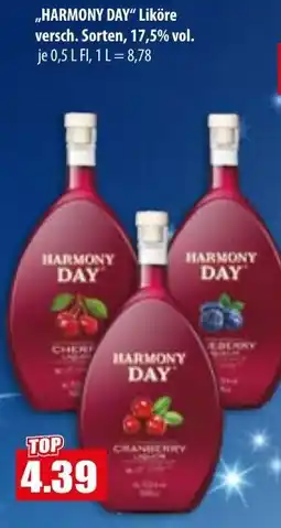Mix Markt HARMONY DAY Liköre Angebot