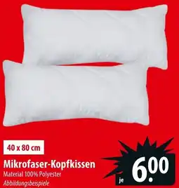 Famila Nord Ost Mikrofaser-Kopfkissen Angebot