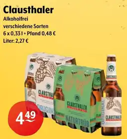 Getränke Hoffmann Clausthaler Alkoholfrei Angebot