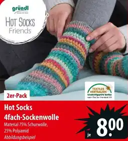 Famila Nord Ost Hot Socks 4fach-Sockenwolle Angebot
