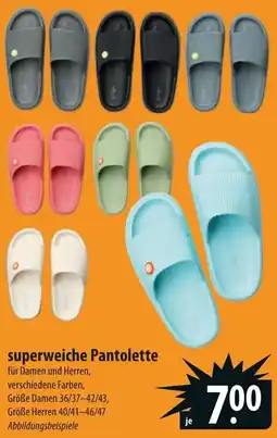 Famila Nord Ost Superweiche Pantolette Angebot
