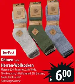 Famila Nord Ost Damen und Herren-Wollsocken Angebot