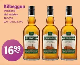 Getränke Hoffmann Kilbeggan Traditional Irish Whiskey Angebot
