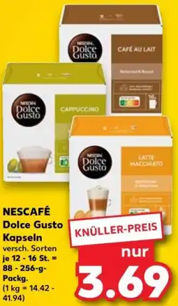 Kaufland NESCAFÉ Dolce Gusto Kapseln Angebot