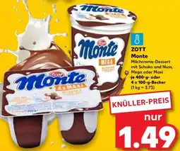 Kaufland ZOTT Monte Angebot