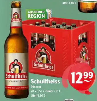 Getränke Hoffmann Schultheiss Pilsener Angebot