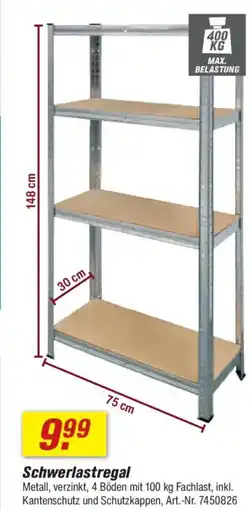 toom Baumarkt Schwerlastregal Angebot