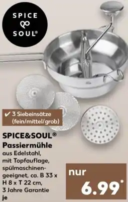 Kaufland SPICE&SOUL Passiermühle Angebot