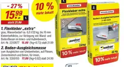 toom Baumarkt weber Boden-Ausgleichsmasse Angebot