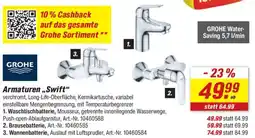 toom Baumarkt GROHE Armaturen ,,Swift" Angebot
