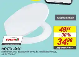 toom Baumarkt WC-Sitz „,Oslo" Angebot