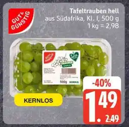 Edeka Tafeltrauben hell Angebot