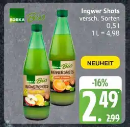 Edeka Ingwer Shots Angebot