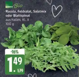 Edeka Rucola, Feldsalat, Salatmix oder Blattspinat Angebot