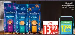 Edeka Mövenpick Ganze Bohnen Angebot