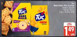 Edeka Tuc Bake Rolls, Mini Cracker Angebot