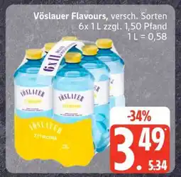 Edeka Vöslauer Flavours, versch. Sorten Angebot