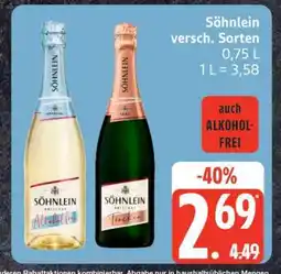 Edeka Söhnlein versch. Sorten Angebot