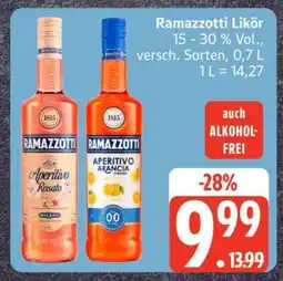 Edeka RAMAZZOTTI Likör Angebot