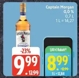 Edeka Captain Morgan 0,0% Angebot