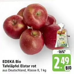 Edeka EDEKA Bio Tafeläpfel Elstar rot Angebot