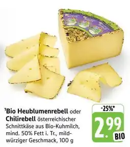 Edeka Bio Heublumenrebell oder Chilirebell Angebot