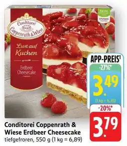 Edeka Conditorei Coppenrath & Wiese Erdbeer Cheesecake Angebot