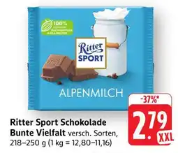 Edeka Ritter Sport Schokolade Bunte Vielfalt Angebot