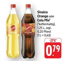 Edeka Sinalco Orange oder Cola-Mix Angebot