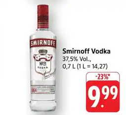 Edeka Smirnoff Vodka Angebot