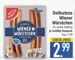 Edeka Delikatess Wiener Würstchen Angebot