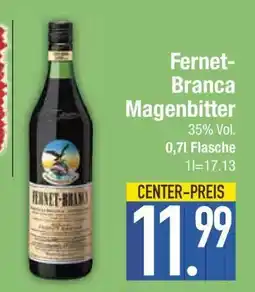 Edeka Fernet- Branca Magenbitter Angebot