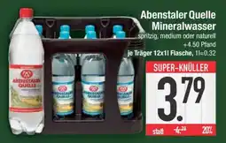 Edeka Abenstaler Quelle Mineralwasser Angebot