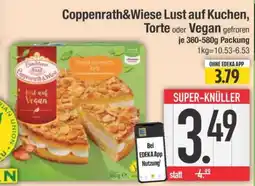 Edeka Coppenrath&Wiese Lust auf Kuchen, Torte oder Vegan Angebot