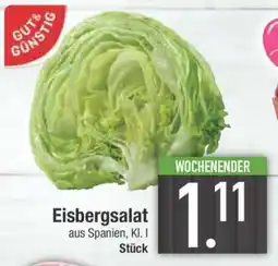 Edeka Eisbergsalat Angebot