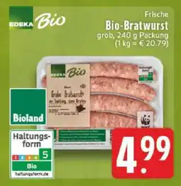 Edeka EDEKA Bio Frische Bio-Bratwurst Angebot
