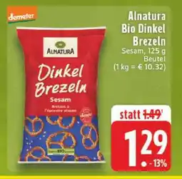 Edeka Alnatura Bio Dinkel- Brezeln Angebot