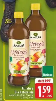 Edeka Alnatura Bio Apfelessig Angebot
