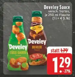 Edeka DEVELEY Sauce Angebot