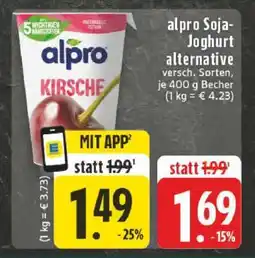Edeka ALPRO Soja-Joghurt-alternative Angebot