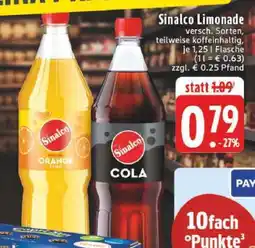 Edeka Sinalco Limonade Angebot