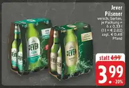 Edeka Jever Pilsener Angebot
