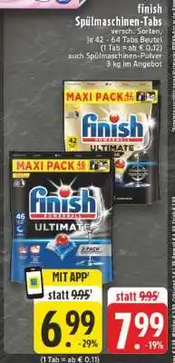 Edeka FINISH Spülmaschinen-Tabs Angebot
