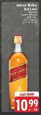 Edeka Johnnie Walker Red Label Angebot