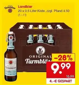 Netto Marken-Discount Landbier Angebot