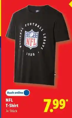 Lidl NFL T-Shirt Angebot